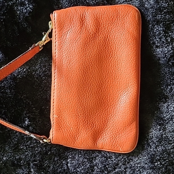 Michael Kors Bags Michael Kors Leather Clutch Clip On Signature Bag Poshmark